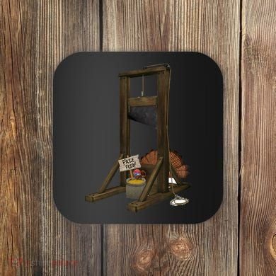 Thanksgiving Turkey Tricked Free Feed Funny Coaster