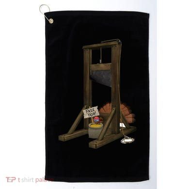 Thanksgiving Turkey Tricked Free Feed Funny Golf Towel