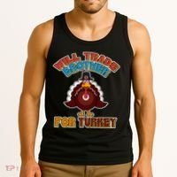 Thanksgiving Will Trade Brother For Turkey Tank Top thumb 3