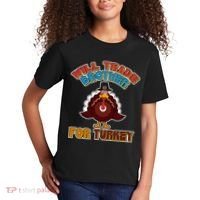 Thanksgiving Will Trade Brother For Turkey Kids T-Shirt thumb 2