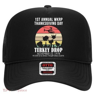 Thanksgiving WKRP Turkey's Drop Hat