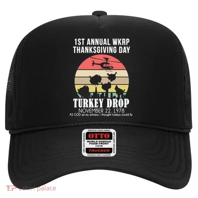 Thanksgiving WKRP Turkey's Drop Hat
