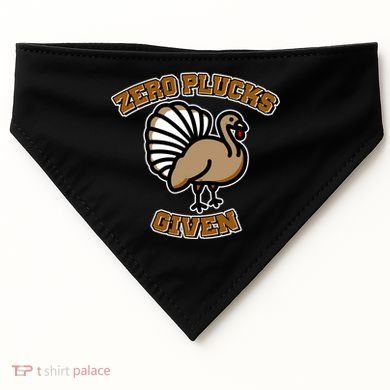 Thanksgiving Zero Plucks Given Turkey USA-Made Doggie Bandana