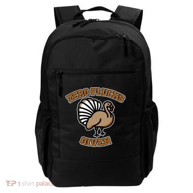 Thanksgiving Zero Plucks Given Turkey Backpack