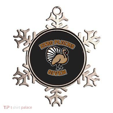 Thanksgiving Zero Plucks Given Turkey Ornament