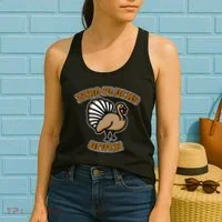 Thanksgiving Zero Plucks Given Turkey Women's Tank Top thumb 2