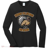 Thanksgiving Zero Plucks Given Turkey Women's Long Sleeve Shirt thumb 0