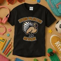Thanksgiving Zero Plucks Given Turkey Kids T-Shirt thumb 3