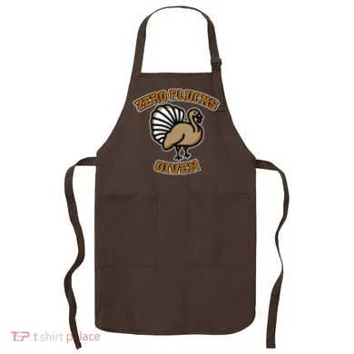 Thanksgiving Zero Plucks Given Turkey Apron