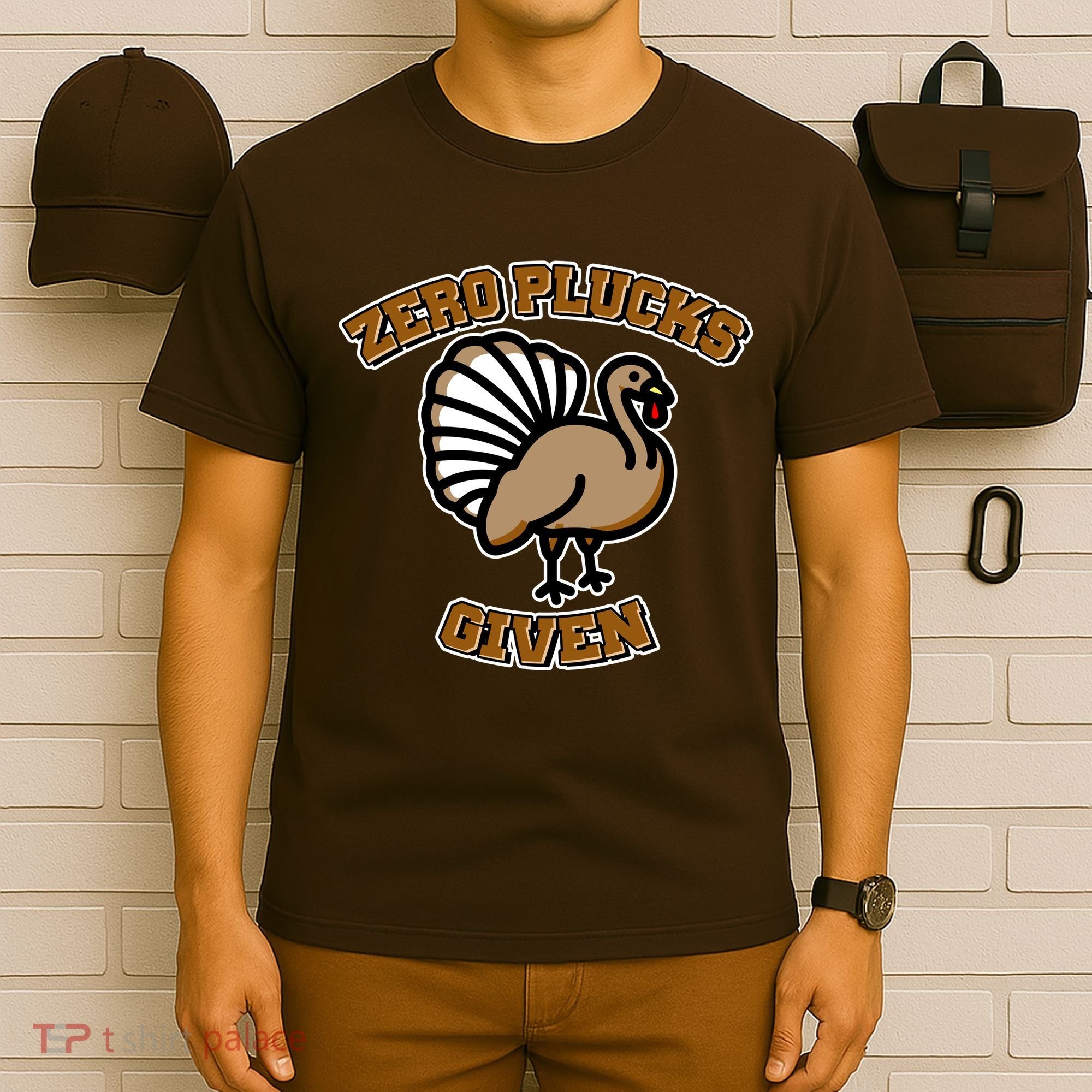 Thanksgiving Zero Plucks Given Turkey T-Shirt