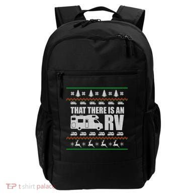 That There Is An RV Ugly Christmas Backpack