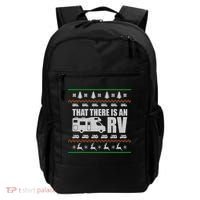 That There Is An RV Ugly Christmas Backpack thumb 0