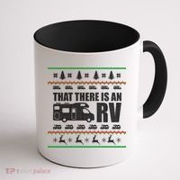 That There Is An RV Ugly Christmas Coffee Mug thumb 1