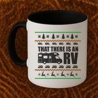 That There Is An RV Ugly Christmas Coffee Mug thumb 2