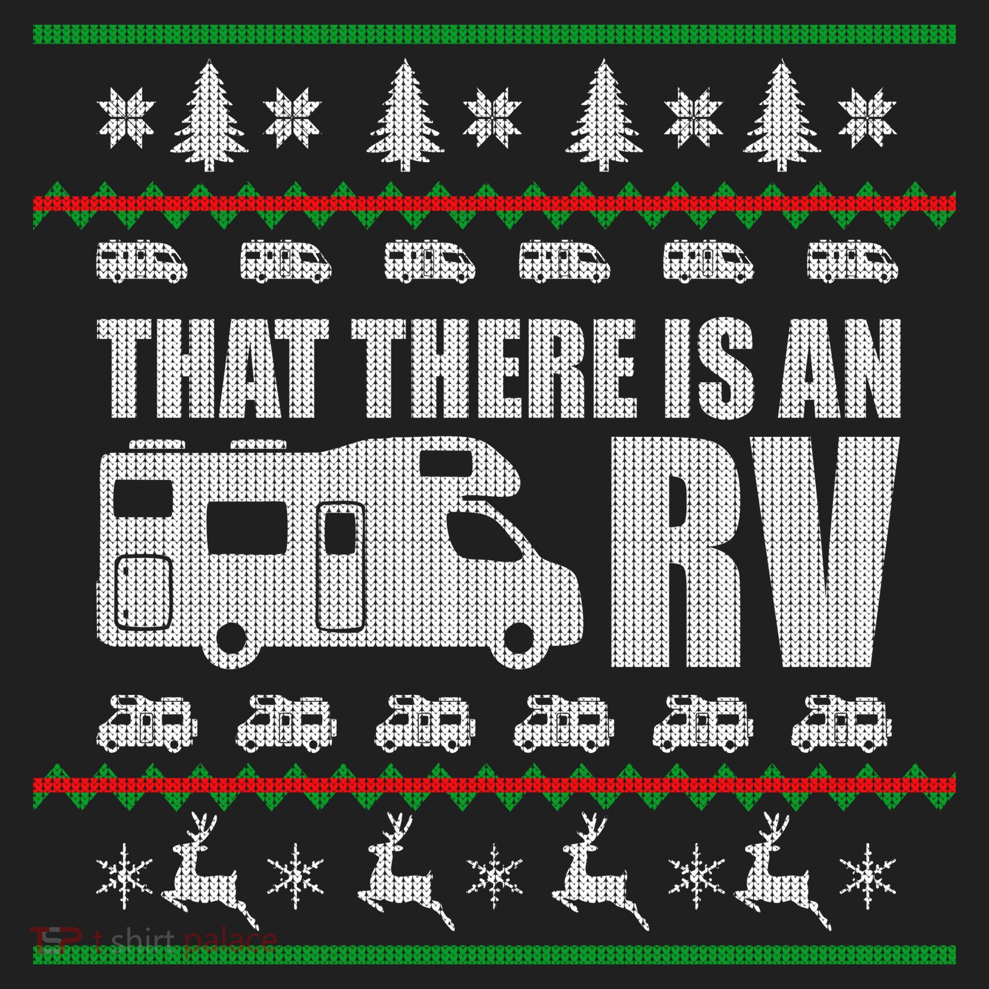 That There Is An RV Ugly Christmas Tumbler