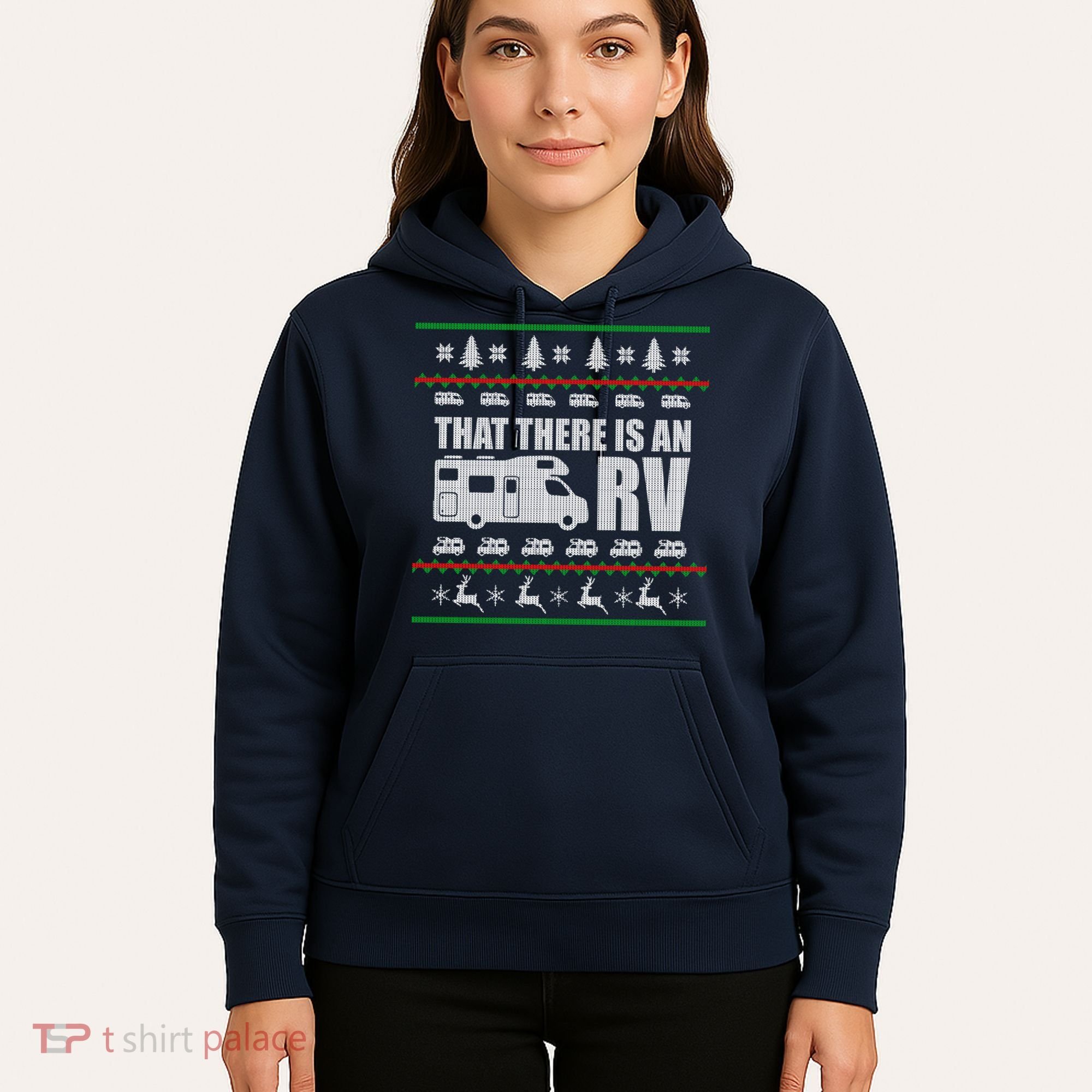 That There Is An RV Ugly Christmas Hoodie