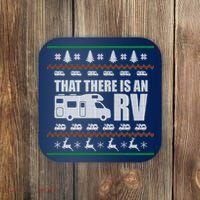 That There Is An RV Ugly Christmas Coaster thumb 0