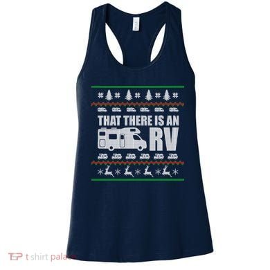 That There Is An RV Ugly Christmas Women's Tank Top