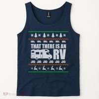 That There Is An RV Ugly Christmas Tank Top thumb 2