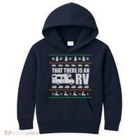 That There Is An RV Ugly Christmas Kids Hoodie thumb 0