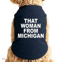 That Woman From Michigan Doggie Tank thumb 0