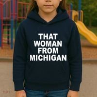 That Woman From Michigan Kids Hoodie thumb 3