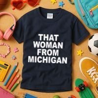 That Woman From Michigan Kids T-Shirt thumb 3
