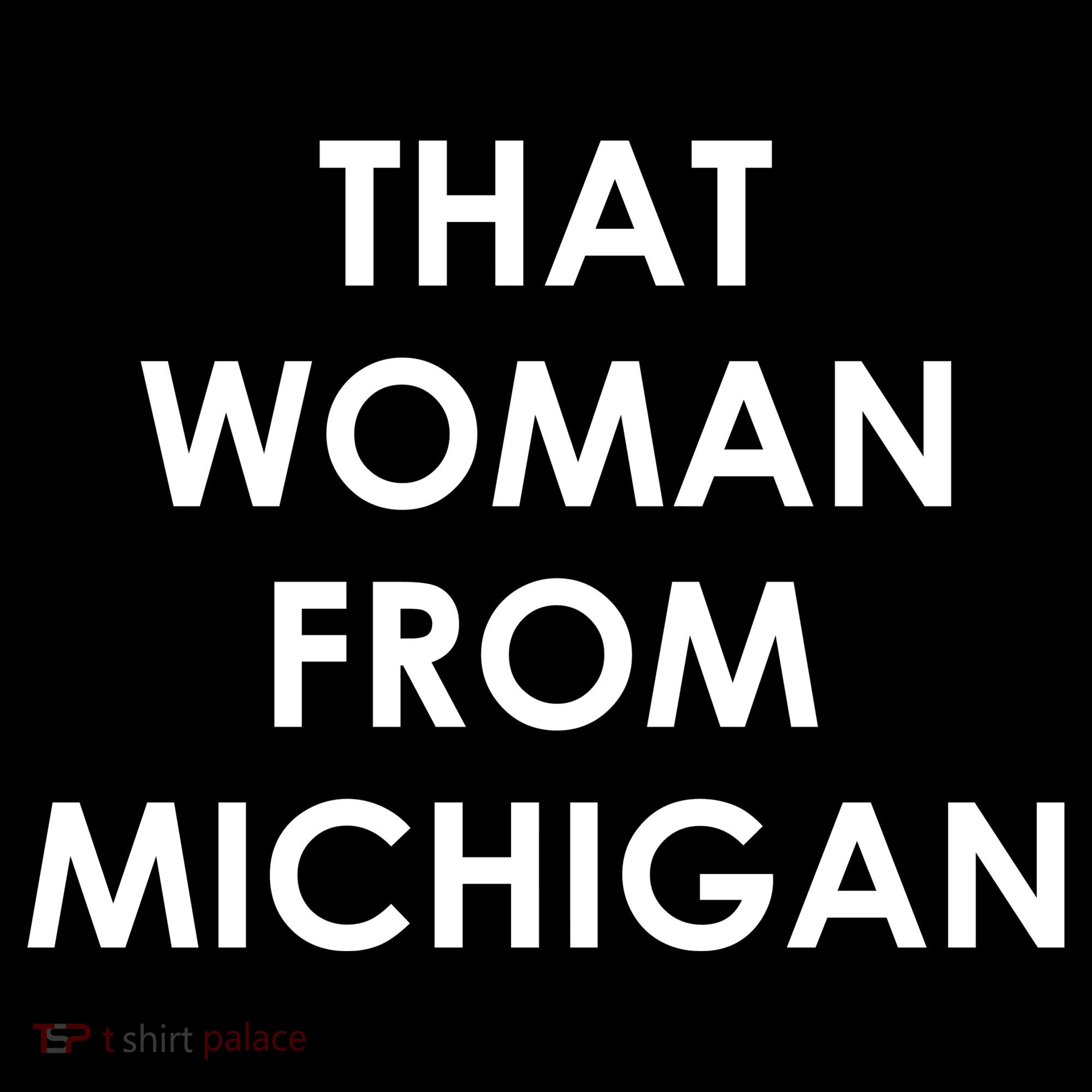 That Woman From Michigan Governor Whitmer Women's Tank Top