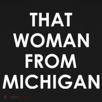 That Woman From Michigan Governor Whitmer Women's Long Sleeve Shirt thumb 2