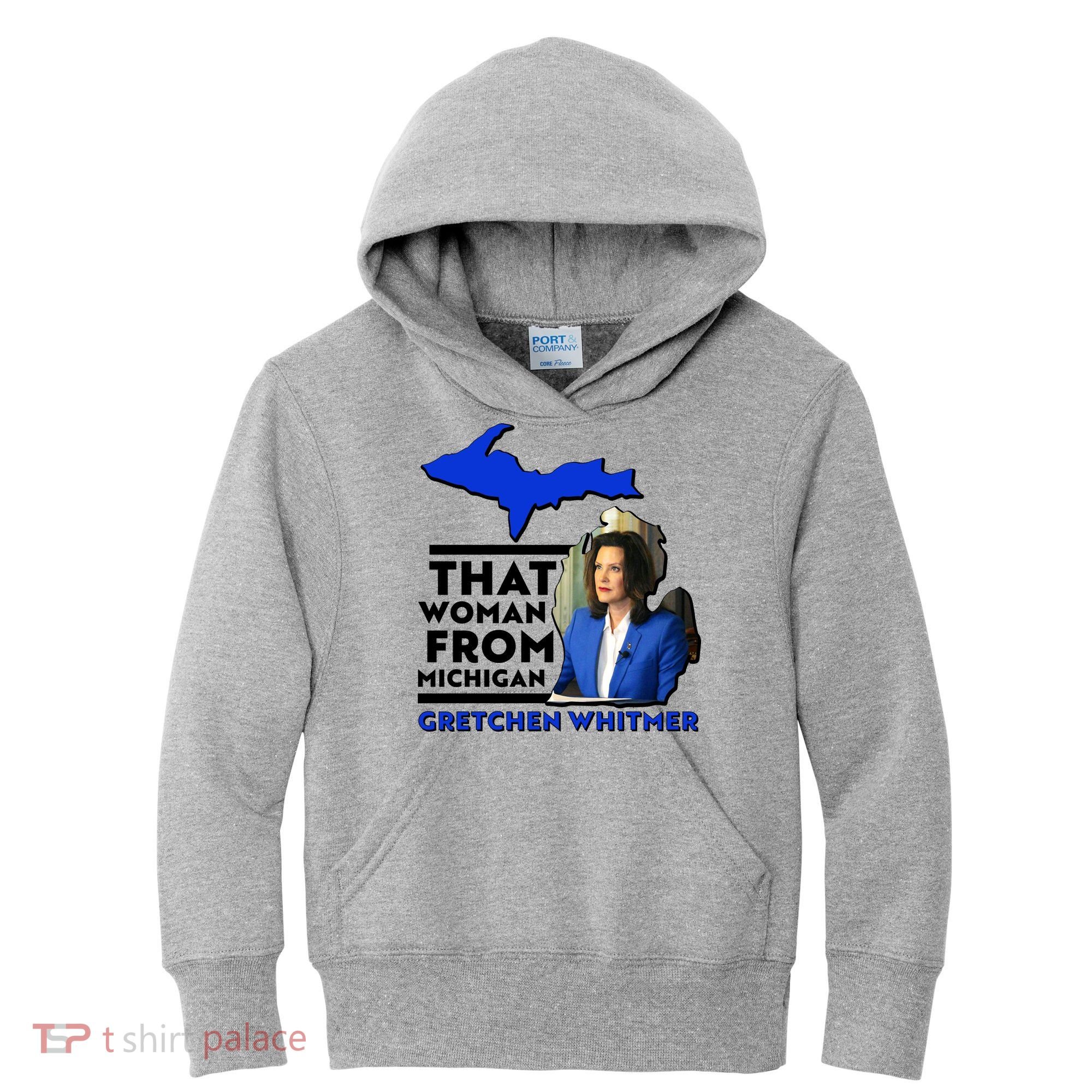 That Woman From Michigan Gretchen Whitmer Kids Hoodie
