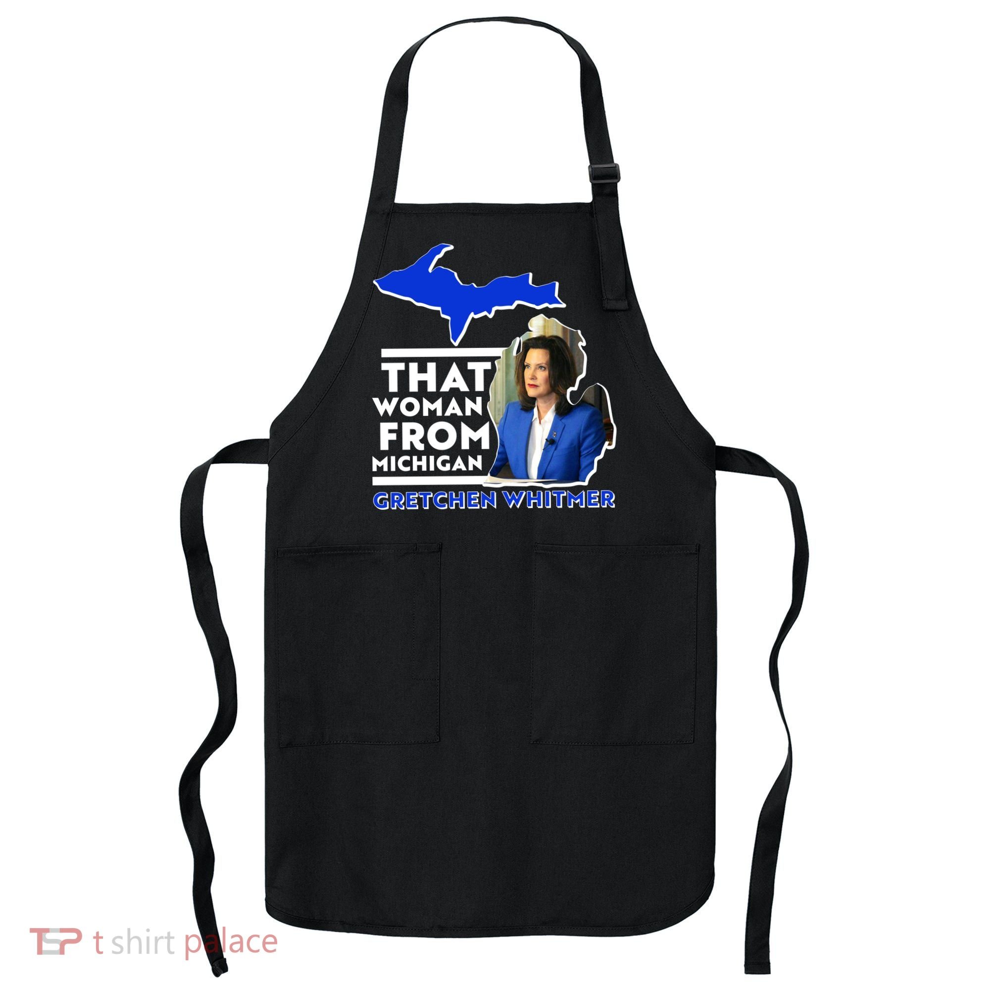 That Woman From Michigan Gretchen Whitmer Apron