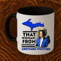 That Woman From Michigan Gretchen Whitmer Coffee Mug thumb 2