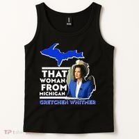 That Woman From Michigan Gretchen Whitmer Tank Top thumb 2