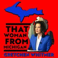 That Woman From Michigan Gretchen Whitmer Santa Hat thumb 1