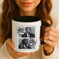 That's A Nasty Question You're A Terrible Reporter Coffee Mug thumb 3