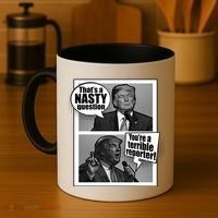 That's A Nasty Question You're A Terrible Reporter Coffee Mug thumb 4