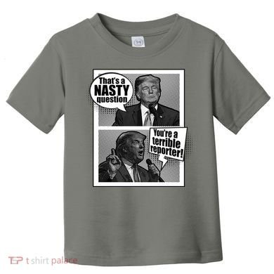 That's A Nasty Question You're A Terrible Reporter Toddler T-Shirt