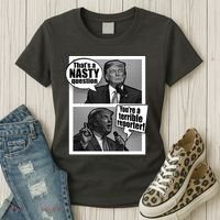 That's A Nasty Question You're A Terrible Reporter Women's T-Shirt thumb 3