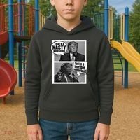 That's A Nasty Question You're A Terrible Reporter Kids Hoodie thumb 2