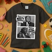 That's A Nasty Question You're A Terrible Reporter Kids T-Shirt thumb 3