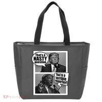 That's A Nasty Question You're A Terrible Reporter Tote Bag thumb 0