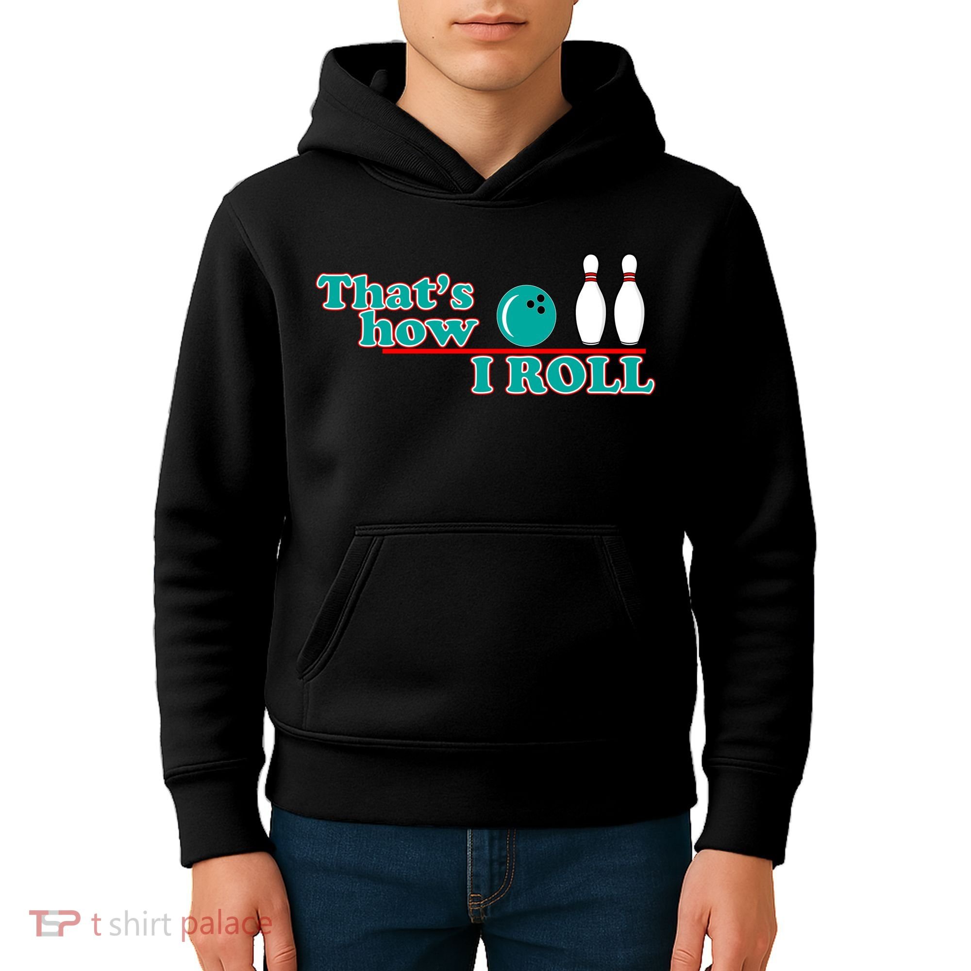 That's How I Roll Bowling Kids Hoodie