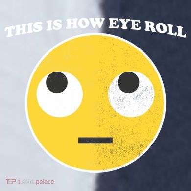 That's How I Roll Eyes Emoji Face Sport-Tek Competitor United Soccer Jersey