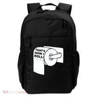 That's How I Roll Toilet Backpack thumb 0