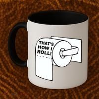 That's How I Roll Toilet Coffee Mug thumb 2