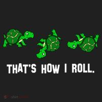 That's How I Roll Turtle Women's Sweatshirt thumb 2