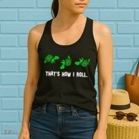 That's How I Roll Turtle Women's Tank Top thumb 2