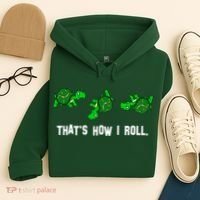 That's How I Roll Turtle Hoodie thumb 4