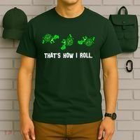 That's How I Roll Turtle T-Shirt thumb 6