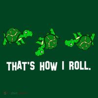 That's How I Roll Turtle Kids Hoodie thumb 2